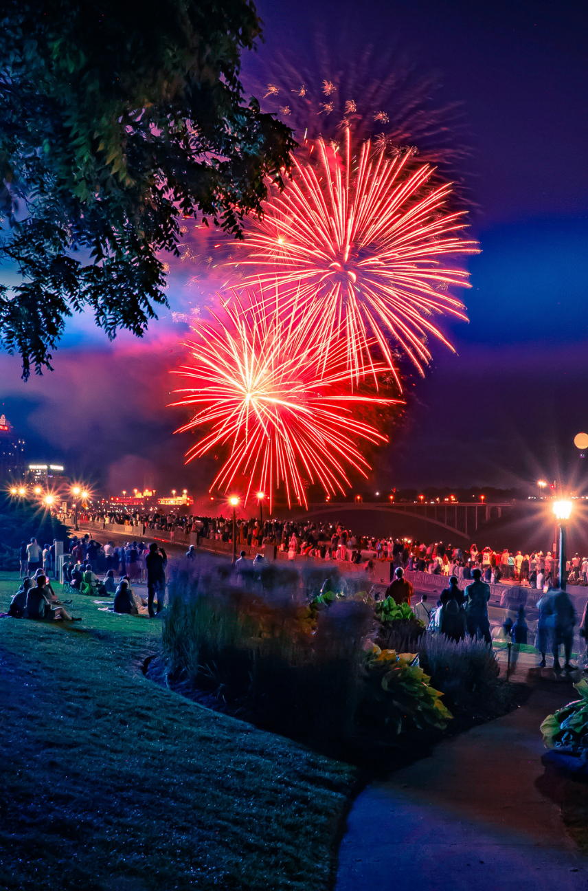 Niagara Falls Fireworks