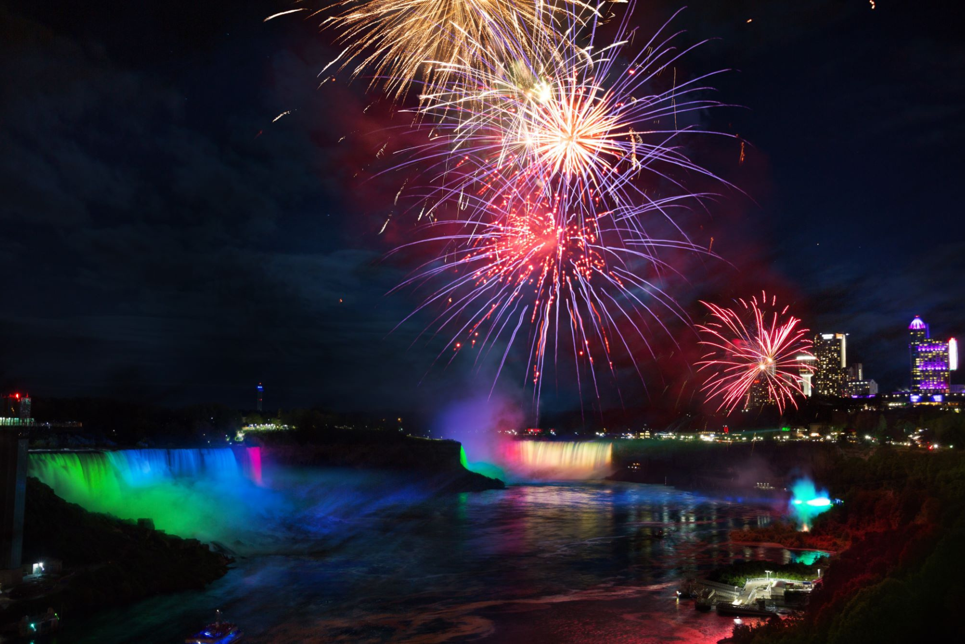 Niagara Falls Fireworks Series